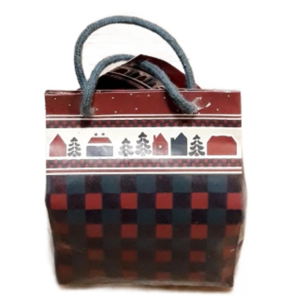 Vintage 1991 Gramma Gayle's Musical Note Totes / Joy to the World Mini Music Bag